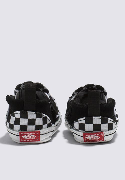 Vans - IN Slip-On V Crib-(Checker) Black/Truewhite