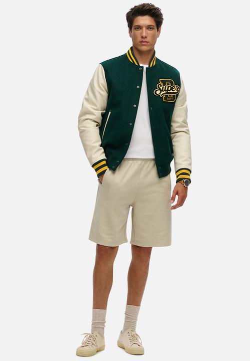 Superdry. - Essential Logo Jersey Short Ub - Light Stone Beige