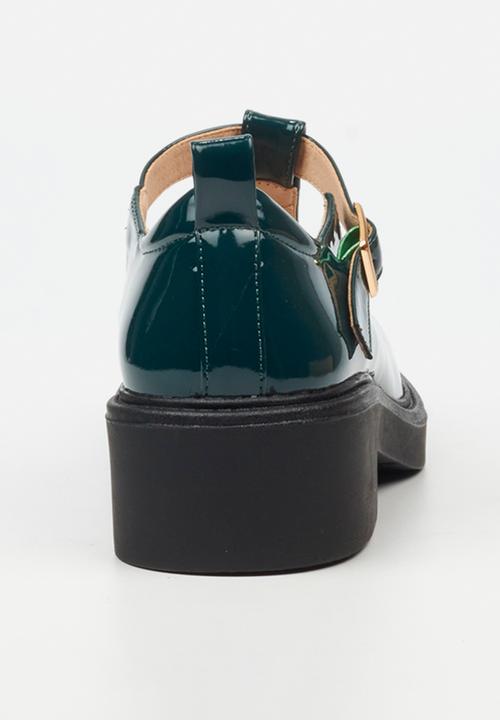 Rock & Co - Cryptic 1 mary-jane - green