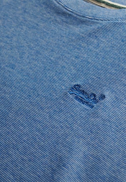 Superdry. - Essential Logo Emb Tee - Ocean Blue Feeder