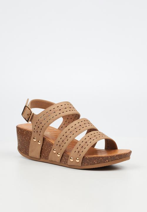 Butterfly Feet - Cheyan 2 heel - taupe