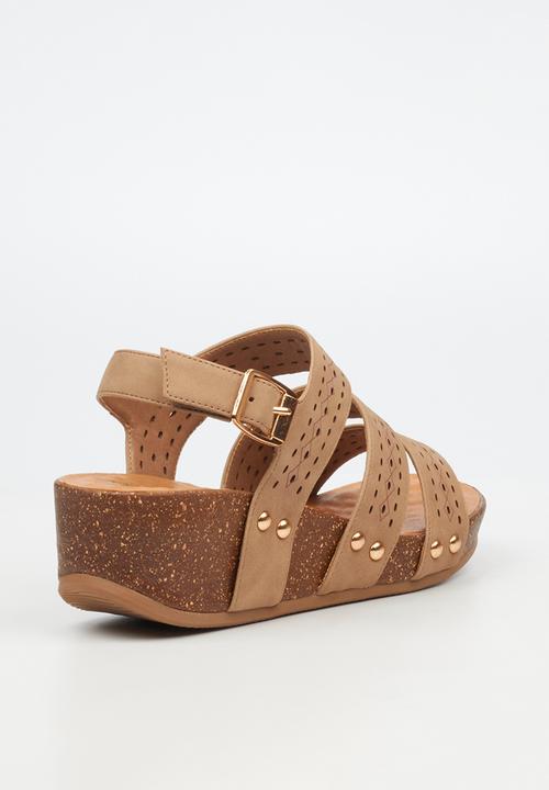 Butterfly Feet - Cheyan 2 heel - taupe