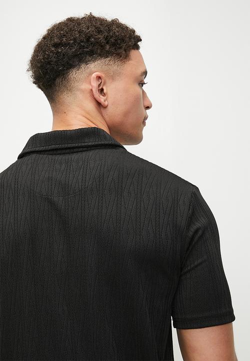 Brave Soul - Polo T-Shirts - Black