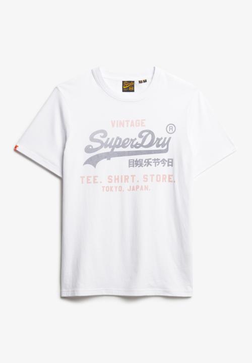 Superdry. - Vl Heritage Relaxed Tee - Optic