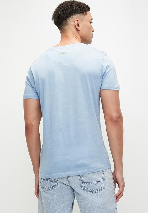 Brave Soul - T-Shirts - Light Blue