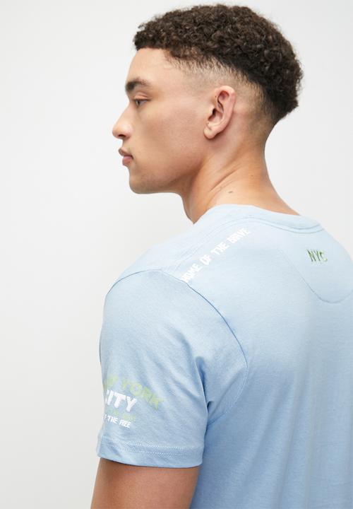 Brave Soul - T-Shirts - Light Blue