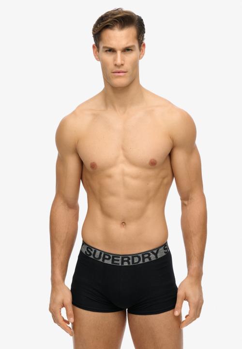 Superdry. - Trunk Triple Pack - Triple Black/Grey