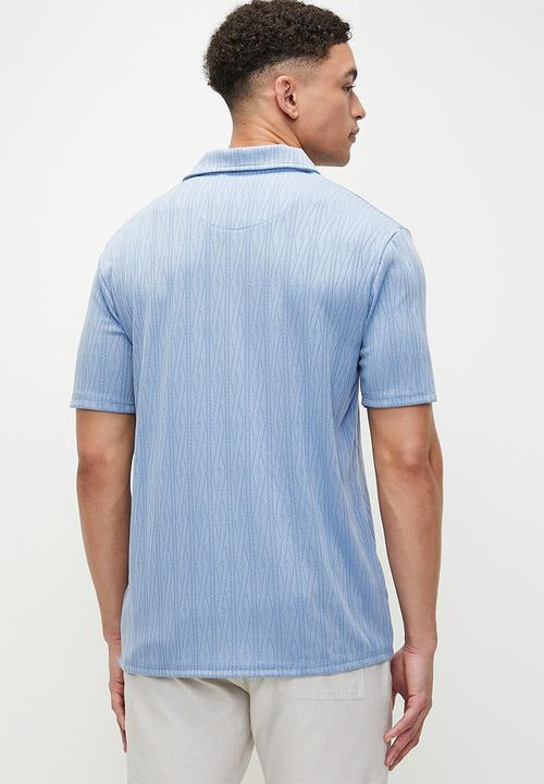 Brave Soul - Polo T-Shirts - Slate Blue