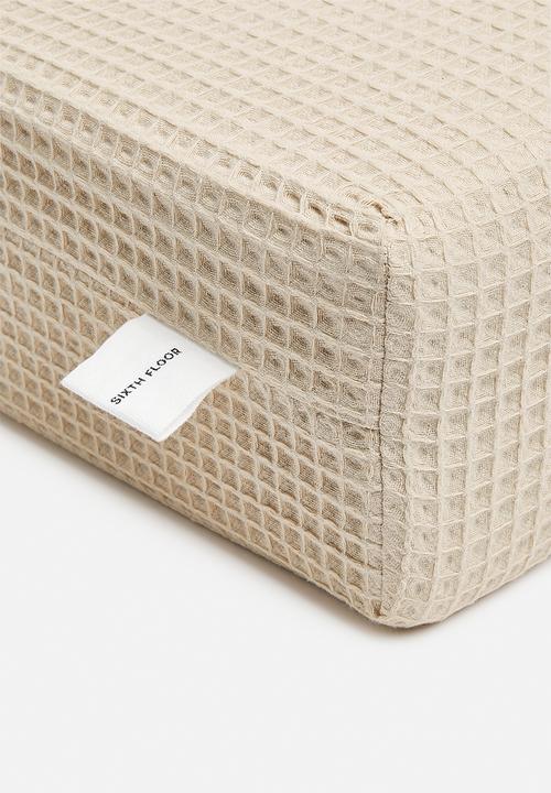 Sixth Floor - Cotton Waffle Duvet Cover Set - Natural