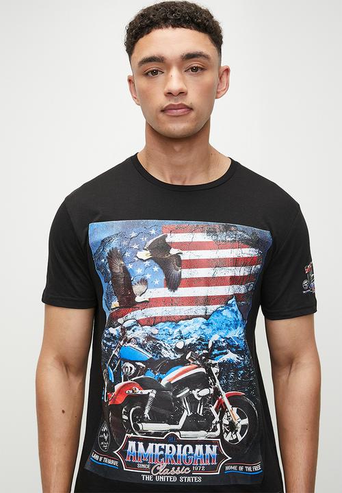 Brave Soul - T-Shirts - Jet Black