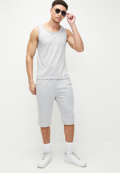 Brave Soul - Shorts - Light Grey Marl