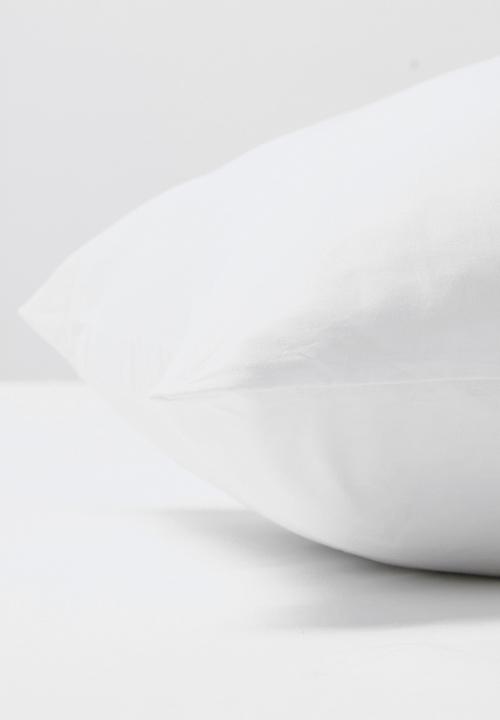 Sixth Floor - 144 tc 100% cotton king pillowcase  white