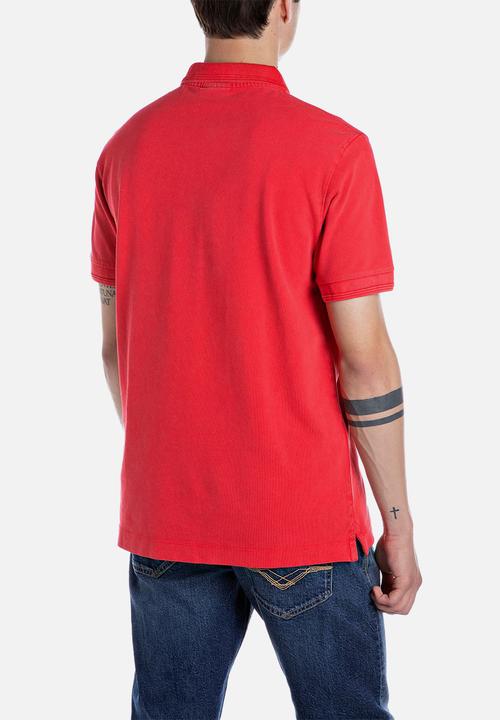 Replay - Slim Piquet Polo - Imperial Red