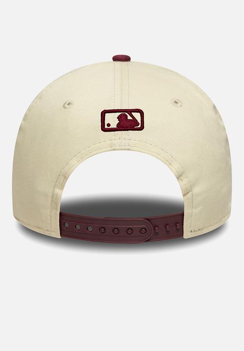 New Era - Colourblock 9Forty® Mc New York Yankees Ltcfbg - Ecru/Burgundy