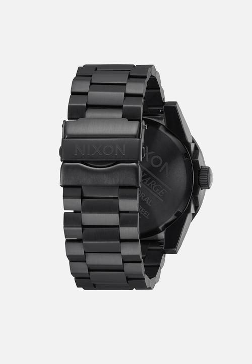 Nixon - Corporal stainless steel watch- matte black