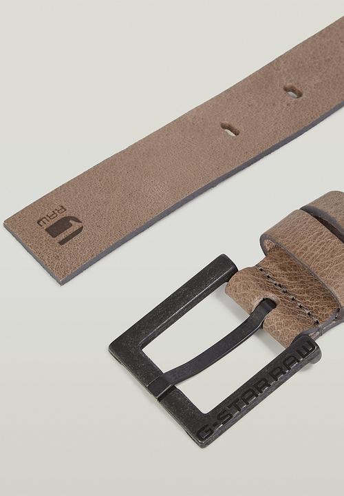 G-STAR - New duko belt - Brown