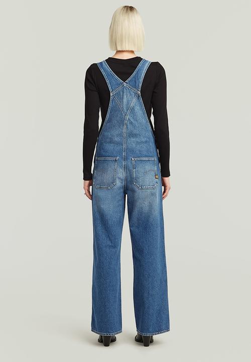 G-STAR - Straight Leg Dungaree Wmn - Faded Sakarya
