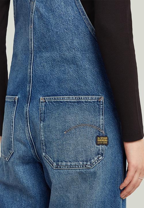 G-STAR - Straight Leg Dungaree Wmn - Faded Sakarya