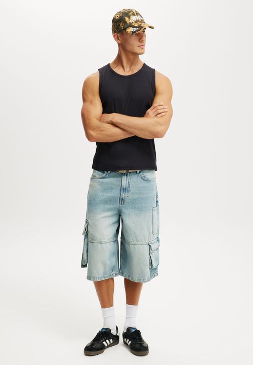 Cotton On - Rib Tank - Ink Navy