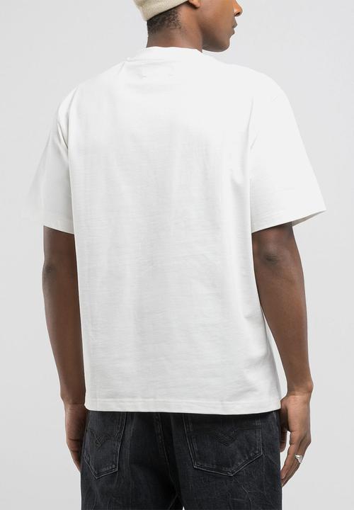 Replay - Oversized Heavy Cotton Tee - Natural White