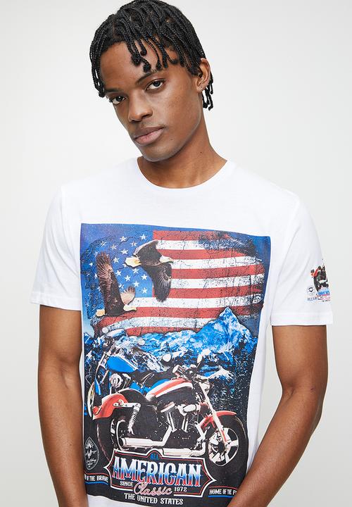 Brave Soul - T-shirts - Optic White