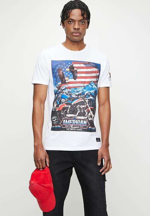 Brave Soul - T-shirts - Optic White