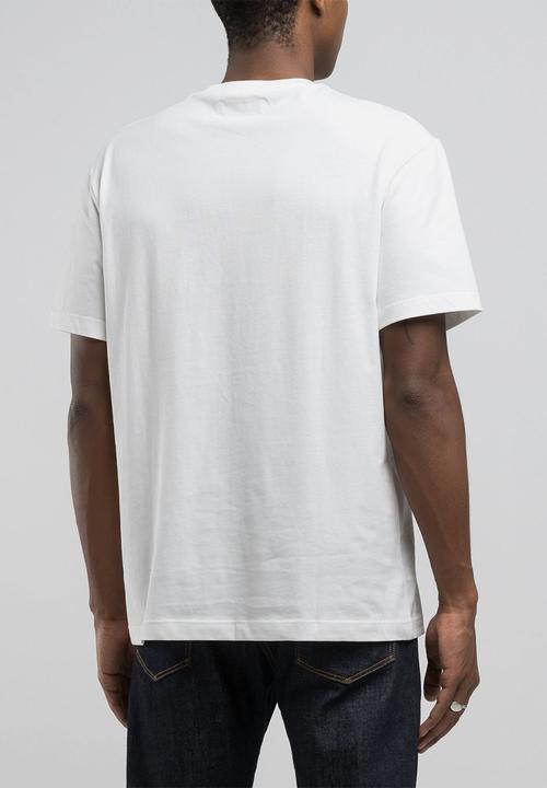 Replay - Replay Logo Tee - Natural White
