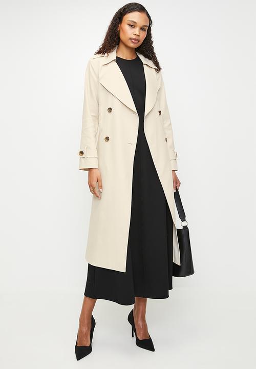 Pringle of Scotland - Jenna Trench Coat  - Stone