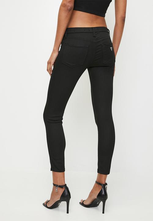 GUESS - Sp20-black low rise skinny - black
