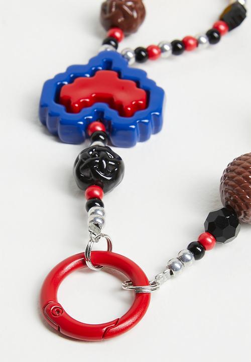 Tessa Design - Indi eclectic mix of beads bag accessory-multi