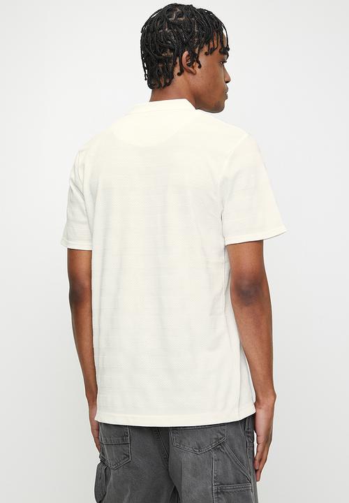 Brave Soul - Polo T-Shirts - Off White