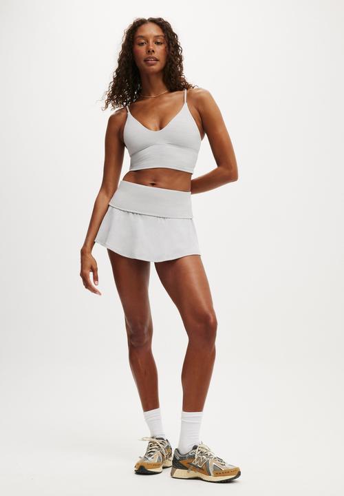 Cotton On - Ultra Soft Strappy Tank - Light Grey Marle