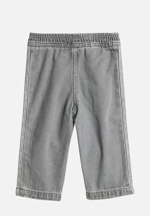 adidas Originals - Denim Ls Set -  White/Black