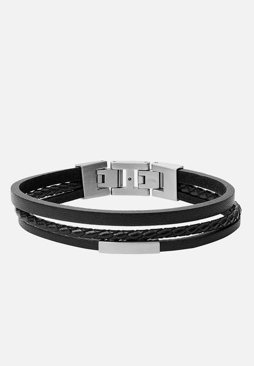 Fossil - Multi strand bracelet  jf03322040- black