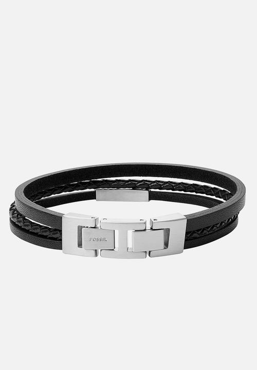 Fossil - Multi strand bracelet  jf03322040- black