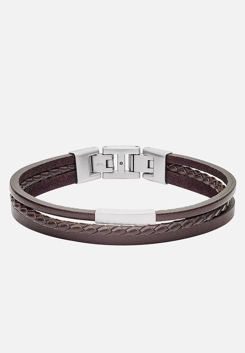 Fossil - Multi-strand bracelet jf03323040- brown