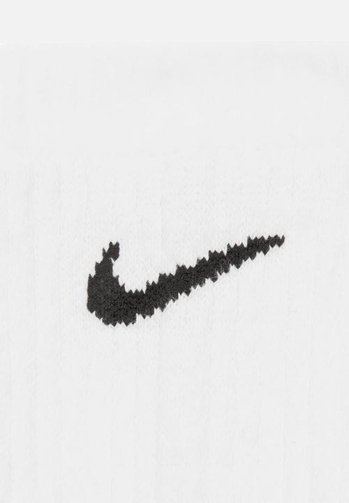 Nike - Nike everyday 6 pack crew socks - white/black
