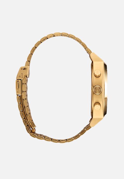 Nixon - Time teller chrono watch- gold