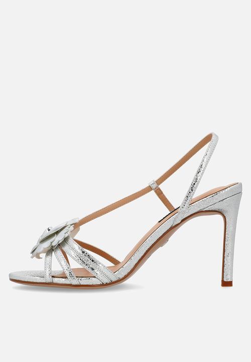 Nine West - Leandra heel - silver