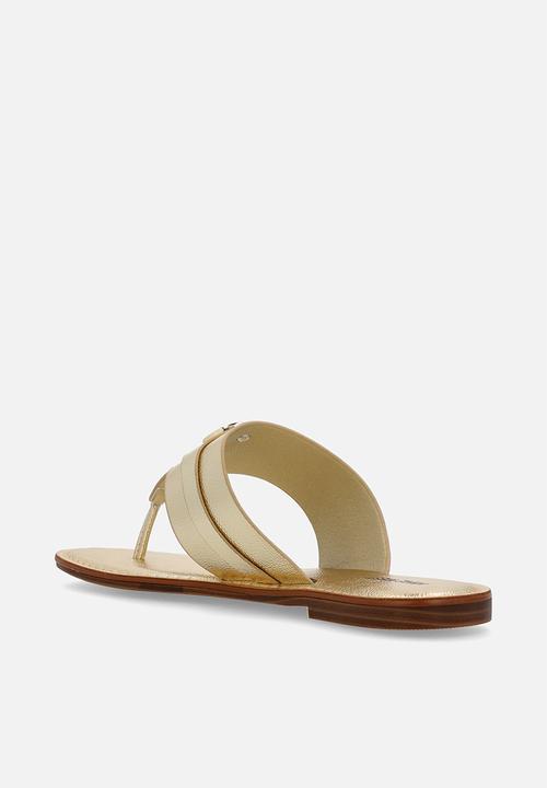 Nine West - Mianca t-bar sandal - gold