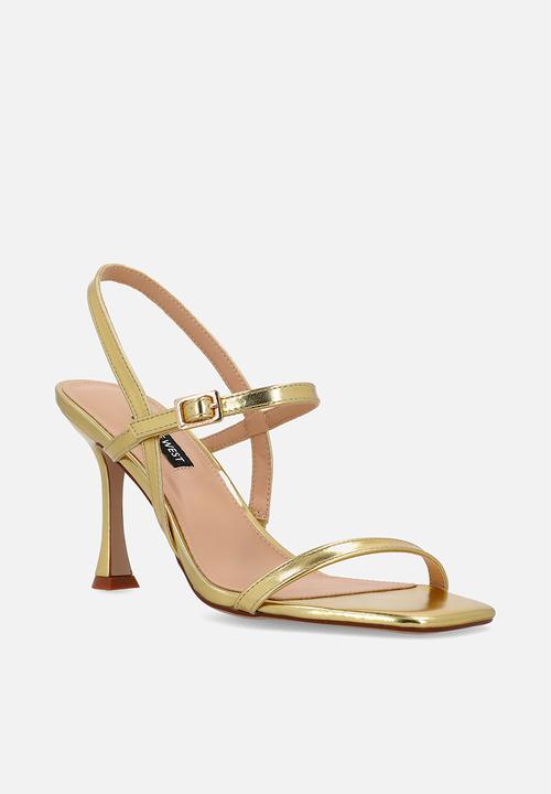Nine West - Monique heel - gold