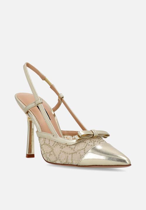 Nine West - Elisabeth  heel - gold