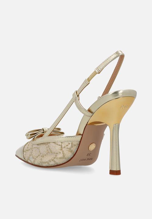 Nine West - Elisabeth  heel - gold