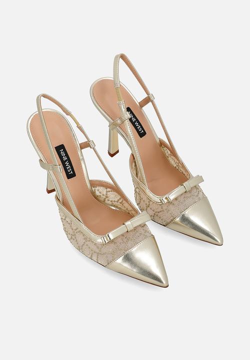 Nine West - Elisabeth  heel - gold