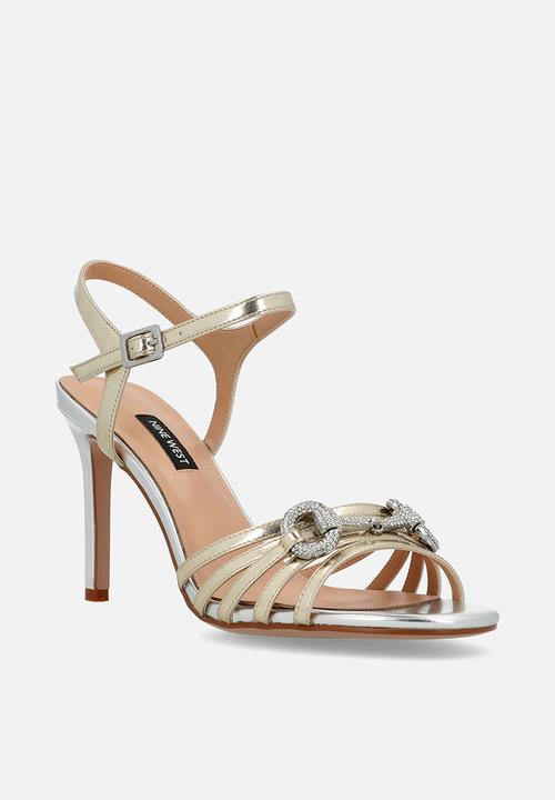 Nine West - Lenna heel - dk gold