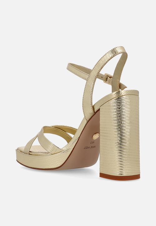 Nine West - Kelli heel - gold
