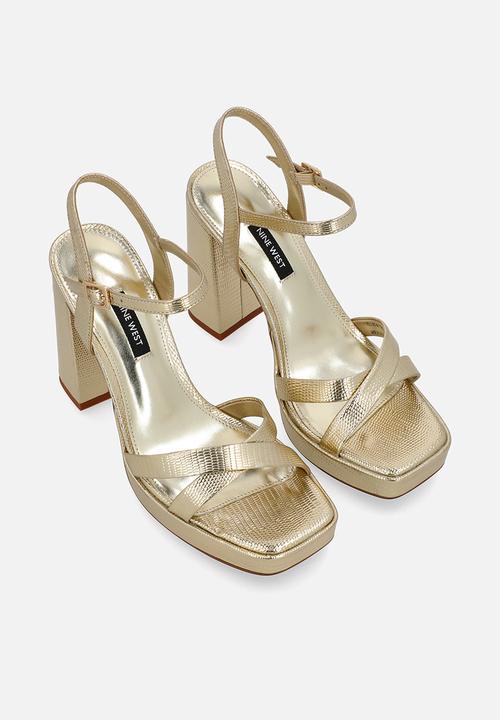 Nine West - Kelli heel - gold