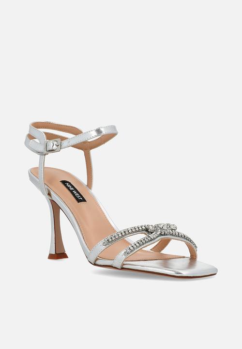 Nine West - Melodie heel - silver
