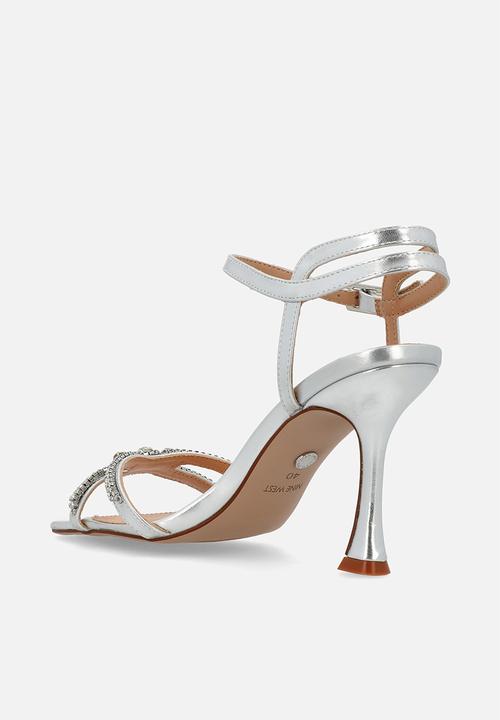 Nine West - Melodie heel - silver