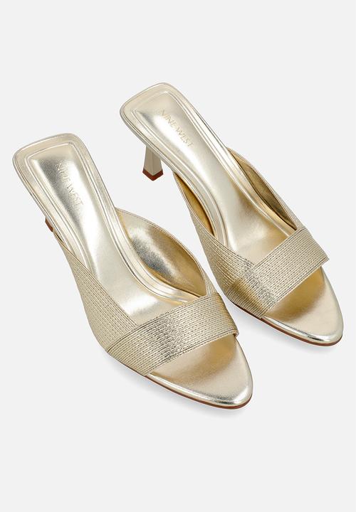 Nine West - Martina  heel - gold